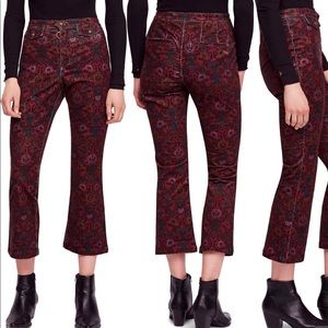 Free People Tailored Crop Pants